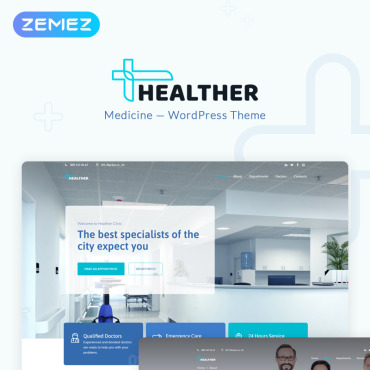 Ambulance Health WordPress Themes 73637
