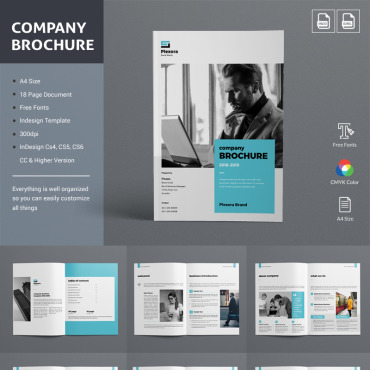 Booklet Business Corporate Identity 73657
