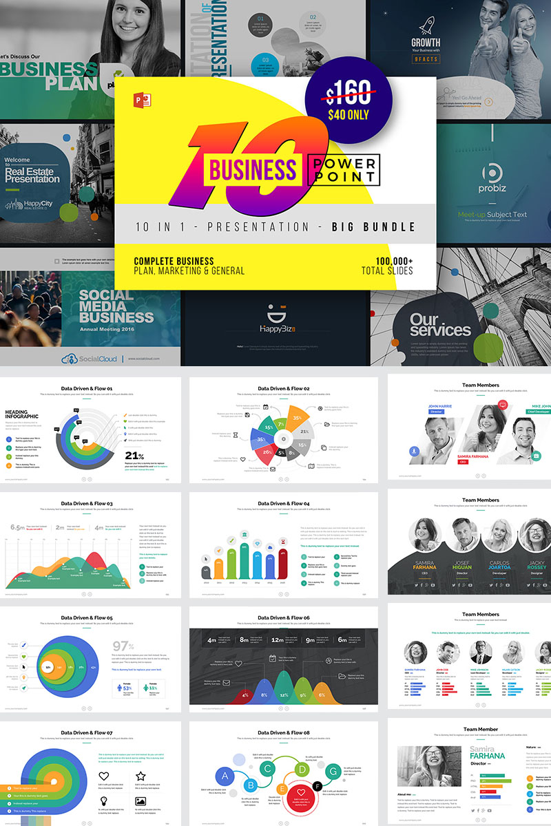 10 Best Business PowerPoint PowerPoint template