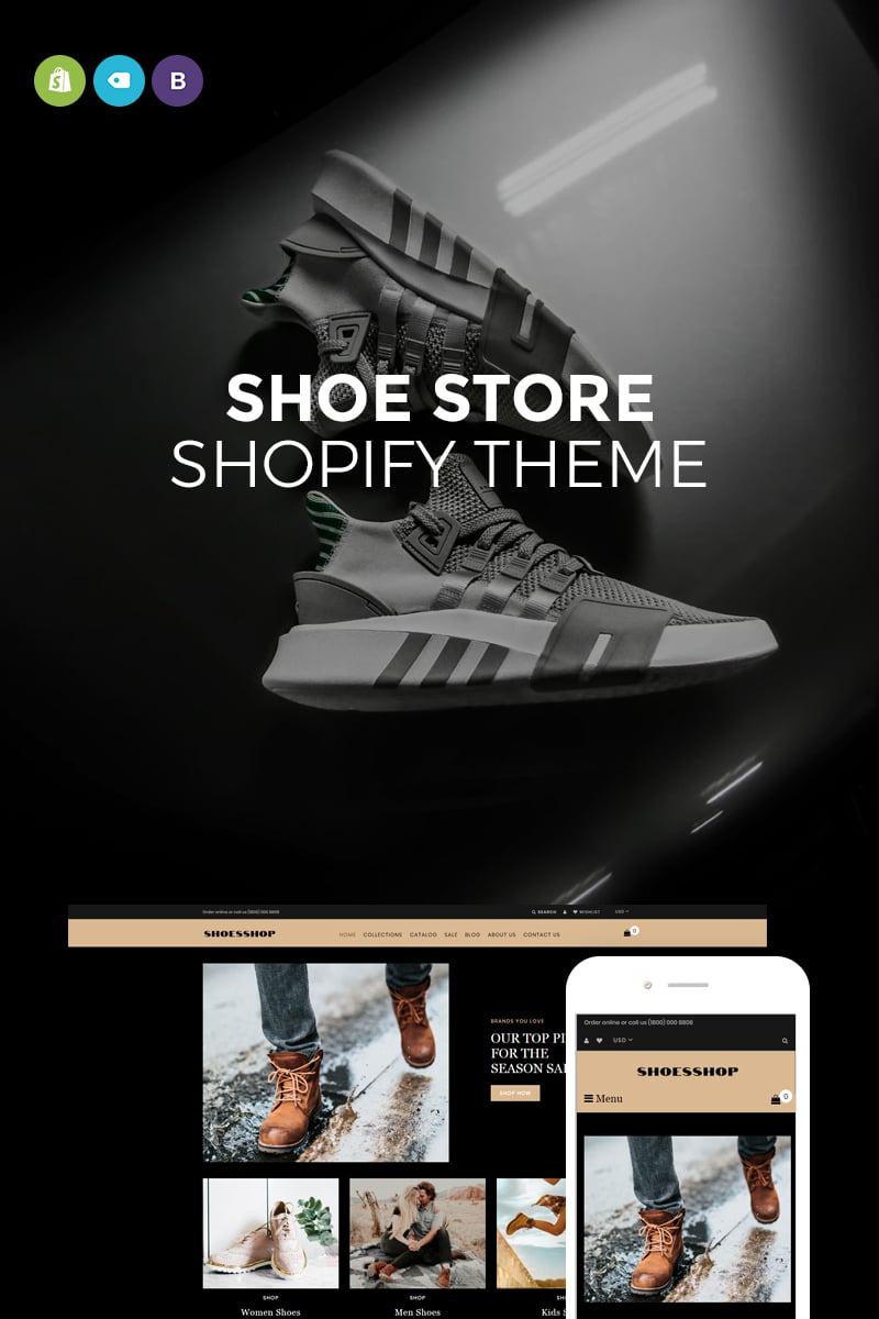 Shoes Shop Online Shopify Theme