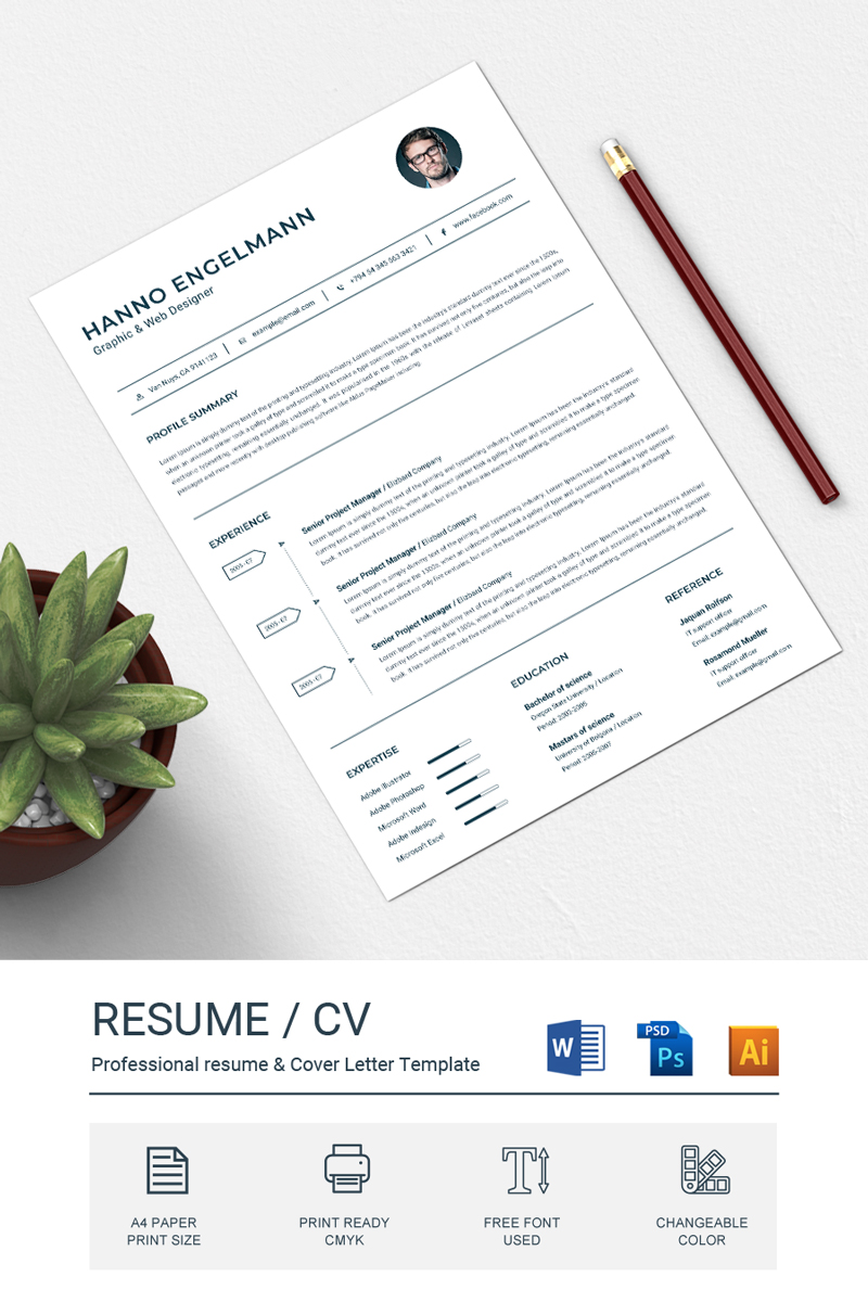 Hanno Resume Template