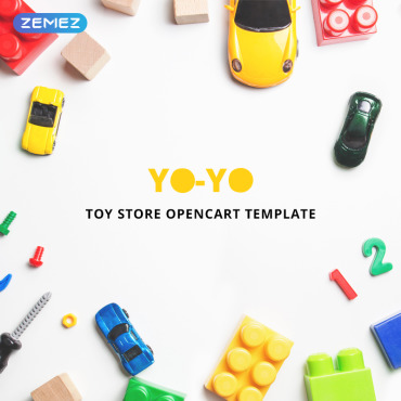 Gifts Kids OpenCart Templates 73795