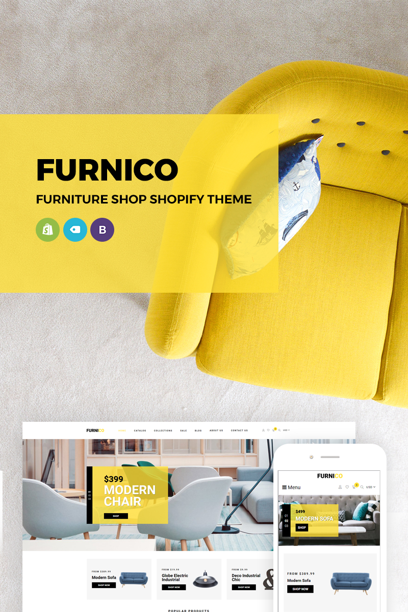 Furnico - Furniture Shop Shopify Theme