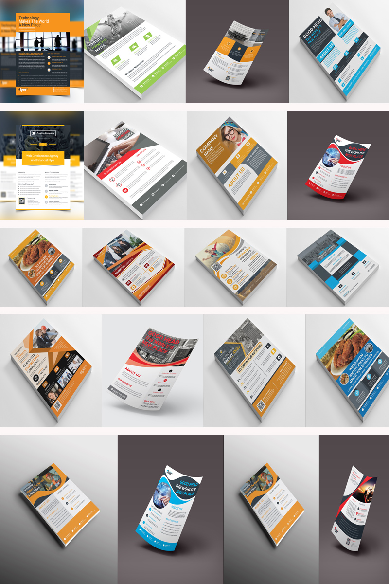 VOLUME 3 Flyer - Corporate Identity Template