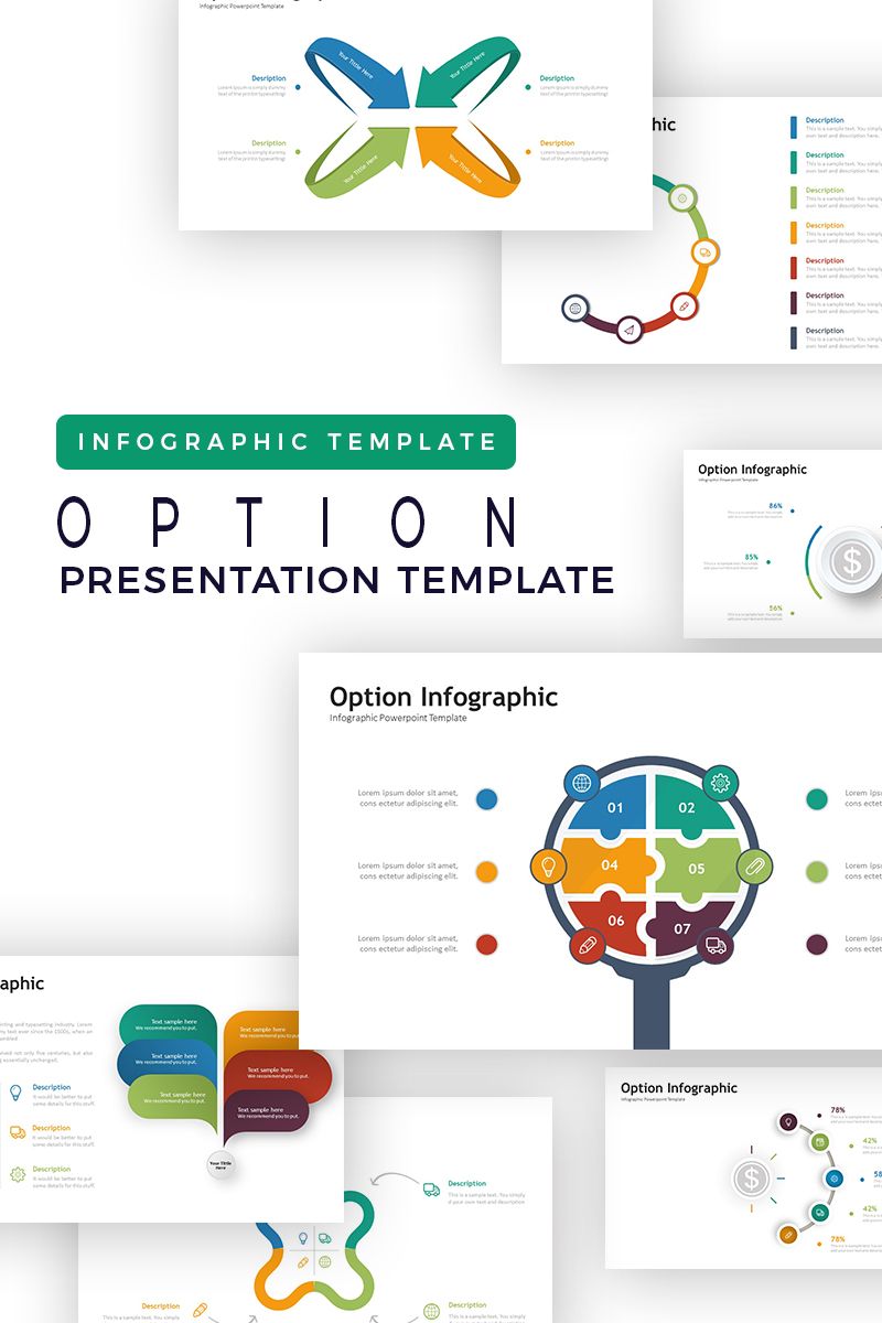 Option Presentation - Infographic PowerPoint template