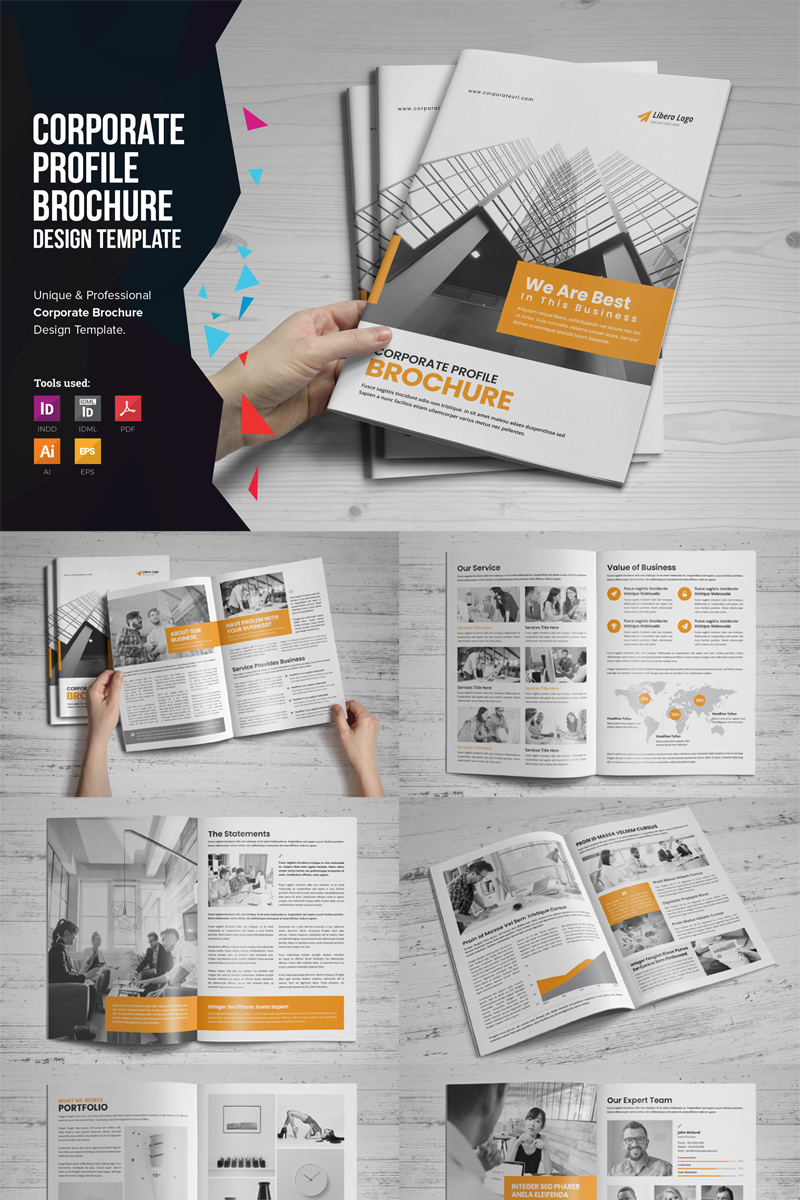 Corporate Brochure Design - Corporate Identity Template