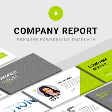 Report Annual PowerPoint Templates 73978