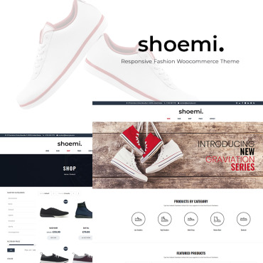 Ecommerce Shoe WooCommerce Themes 73979