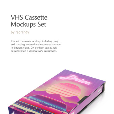 Vhs Tape Product Mockups 73987