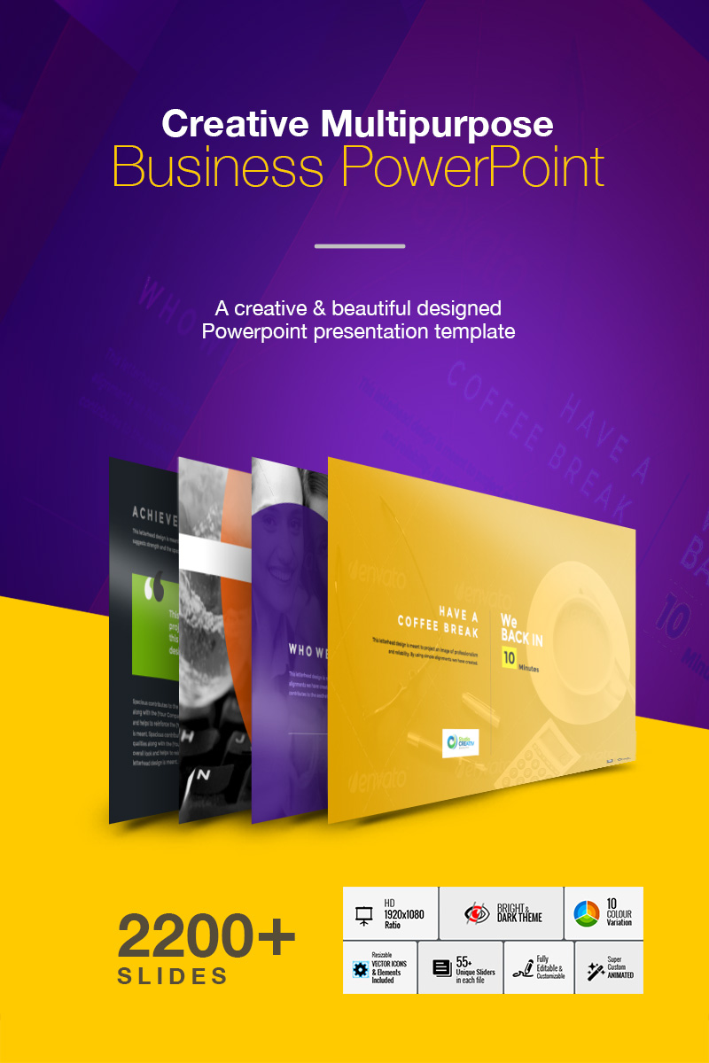 Creative Multipurpose Business PowerPoint template