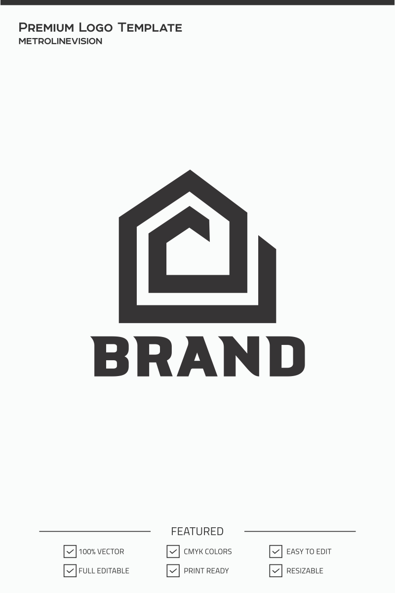 House Apartament Logo Template