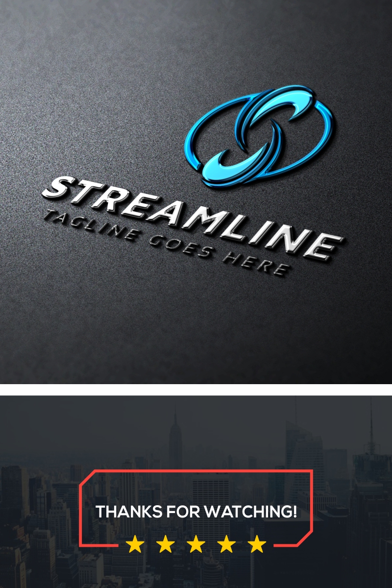 Streamline S Letter Logo Template