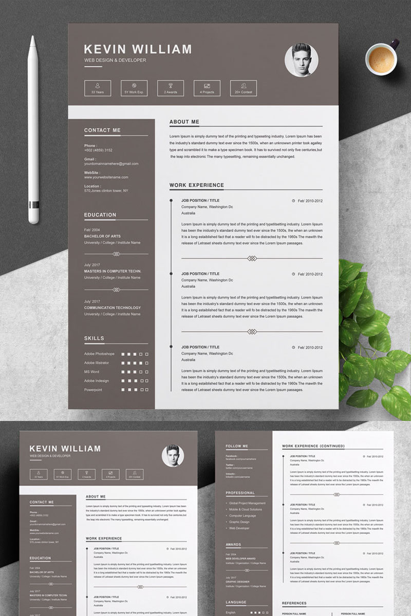 Kevin William Resume Template