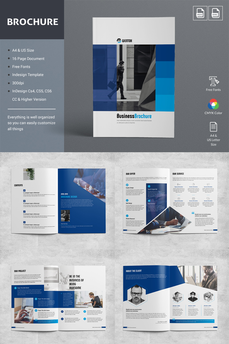 Brochure | Company Profile | Business Brochure - Corporate Identity Template