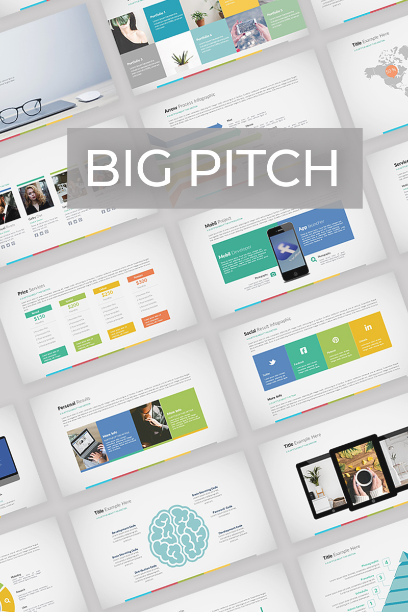 Big Pitch PowerPoint template