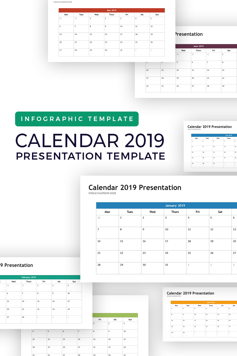 Calendar 2019 - Infographic Planner
