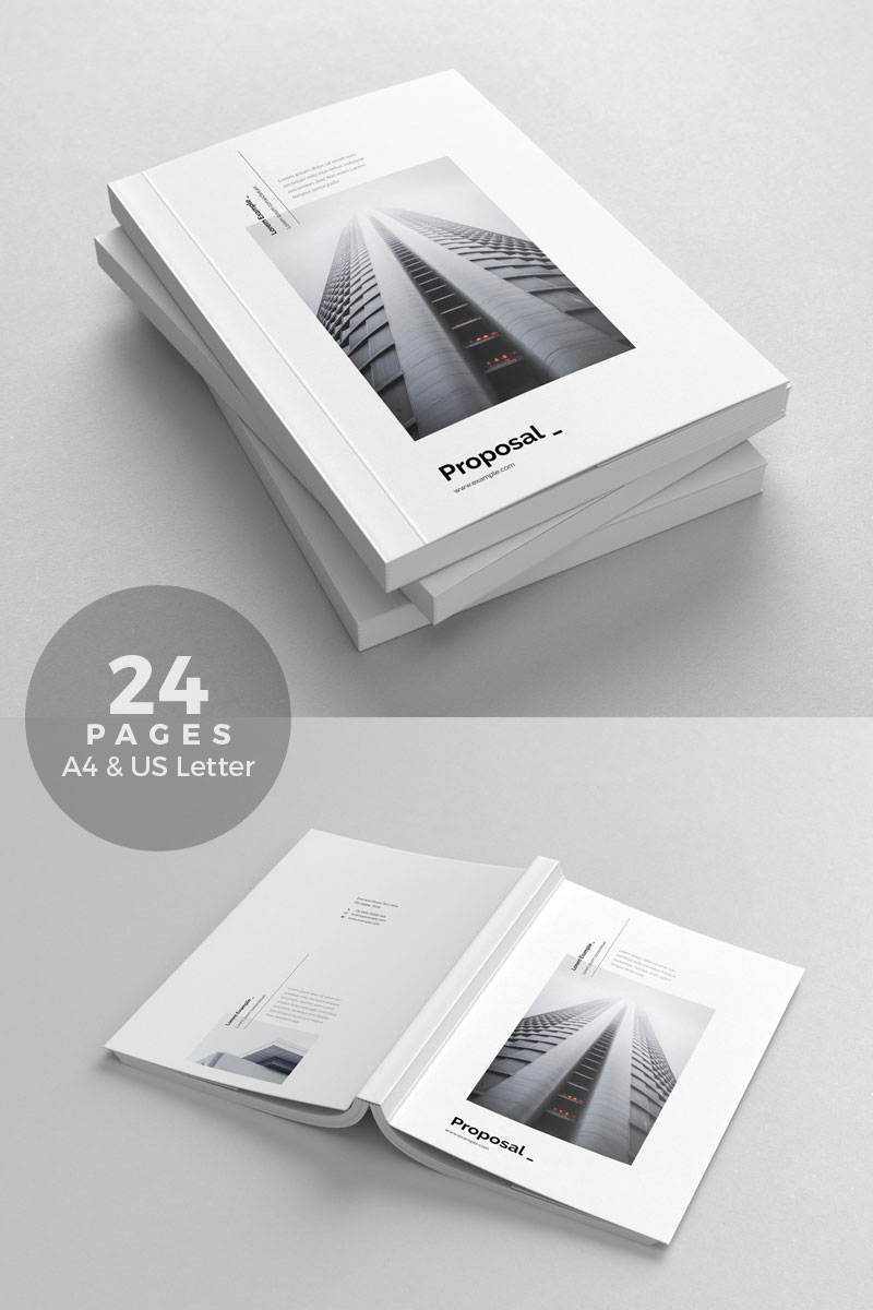 Minimal Clean Proposal - Corporate Identity Template