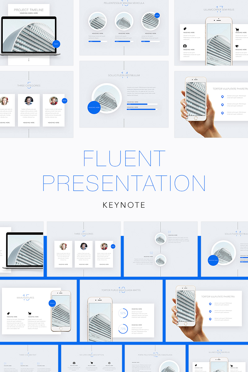 Fluent - Keynote template