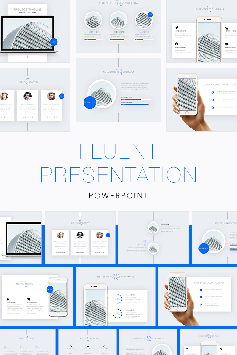 Fluent - PowerPoint template