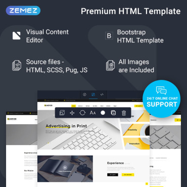 Products Company Responsive Website Templates 74404