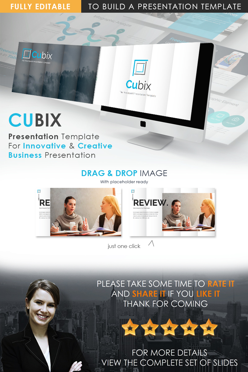 CUBIX Modern PowerPoint template