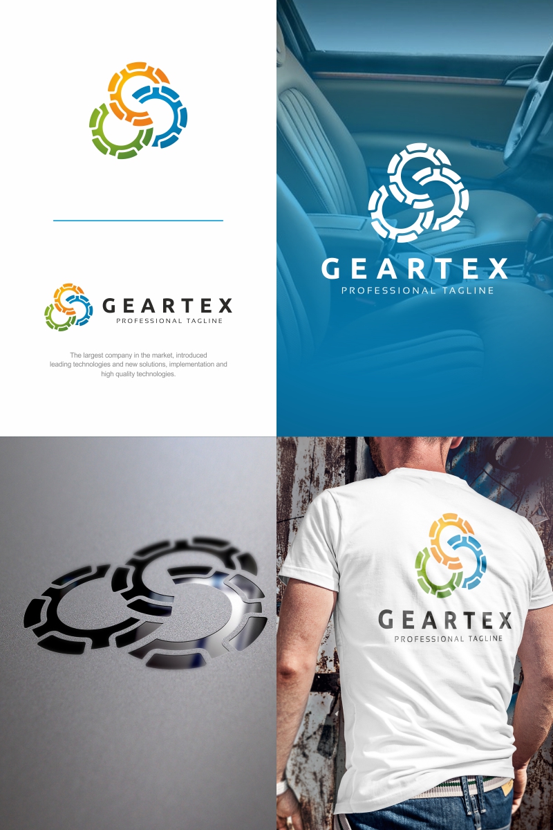 Gear Tech Logo Template