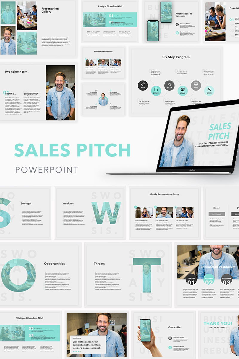 Sales Pitch PowerPoint template