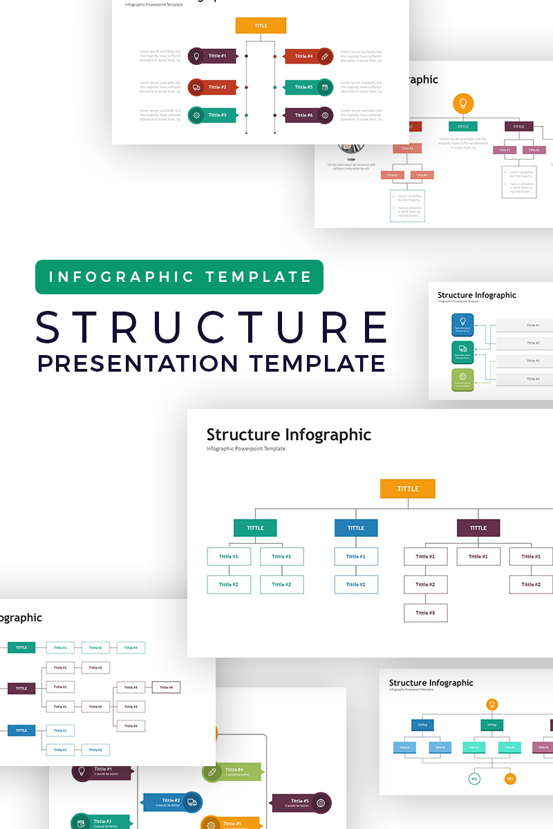 Structure - Infographic PowerPoint template