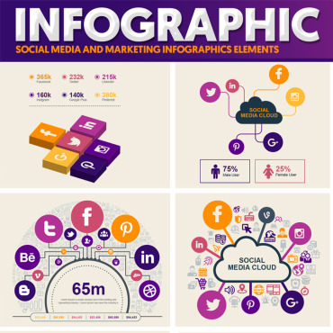 Infographics Bundle Infographic Elements 74547