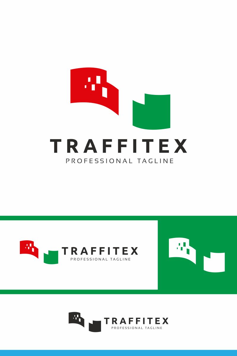 Traffitex T Letter Logo Template