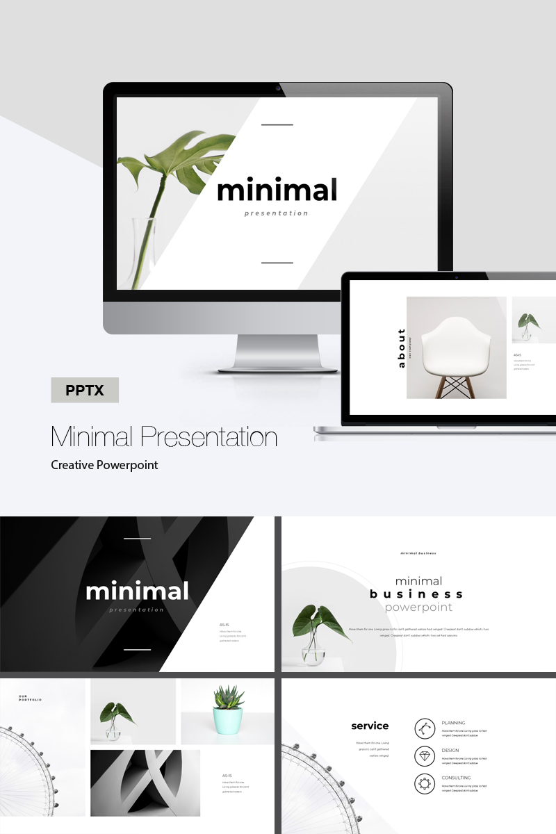 Minimal - PowerPoint template