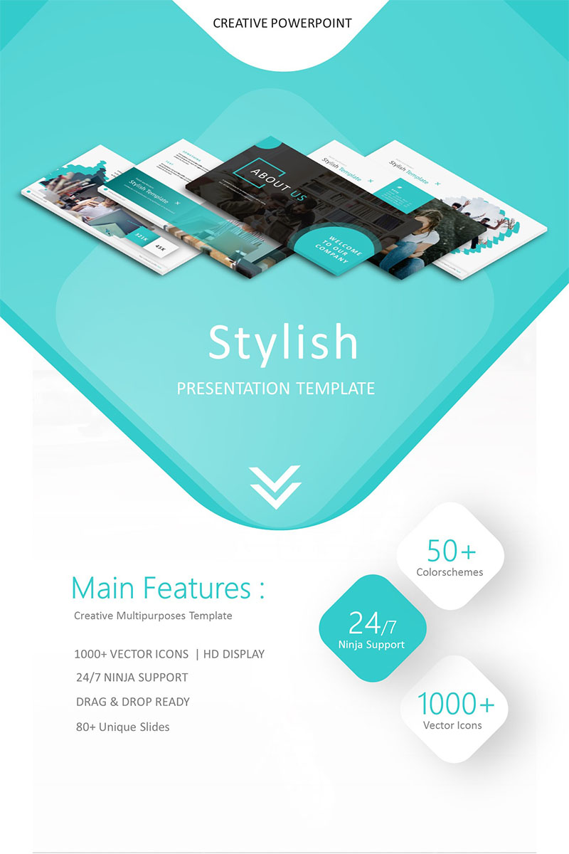 Stylish PowerPoint template