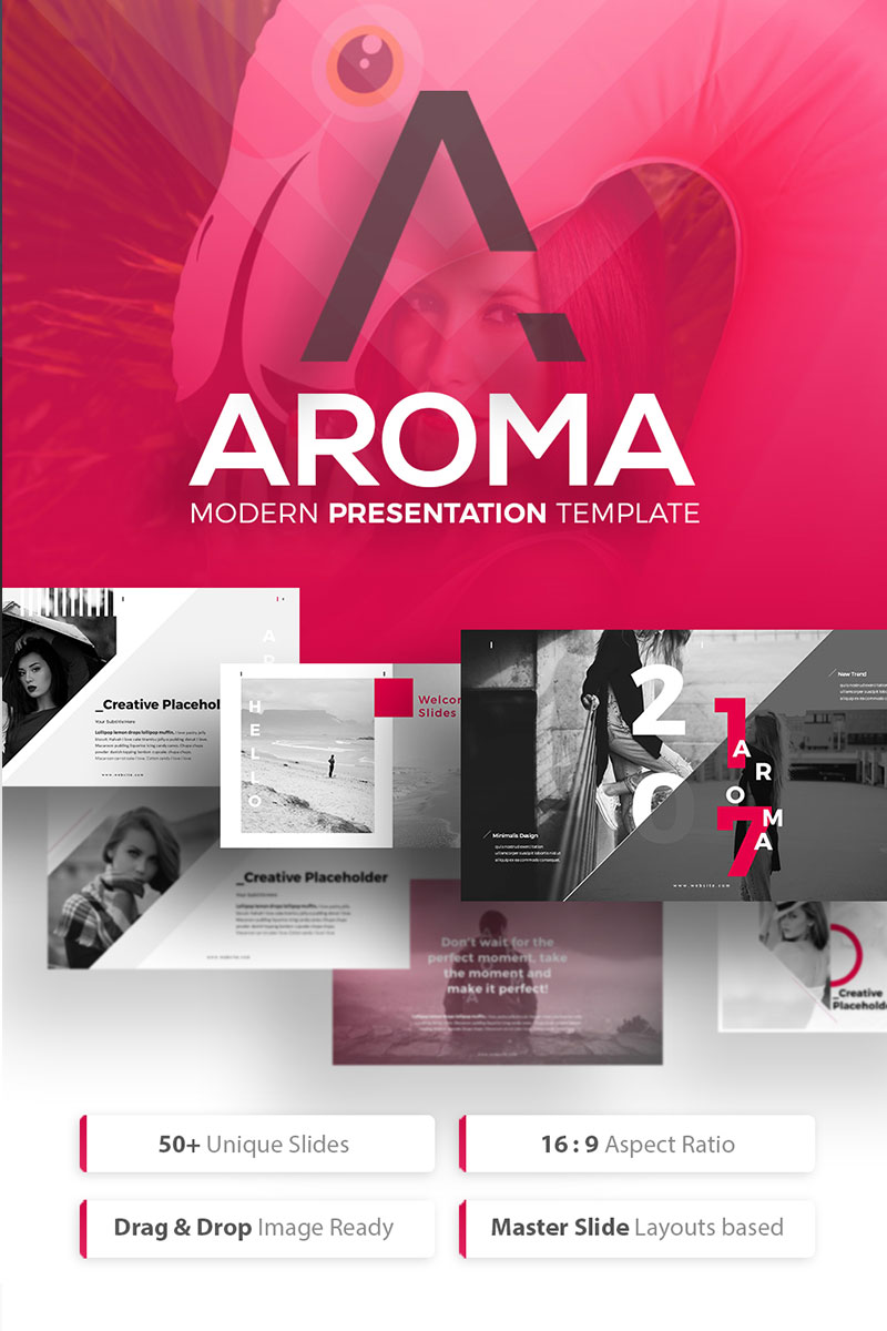 AROMA - Business Modern PowerPoint template