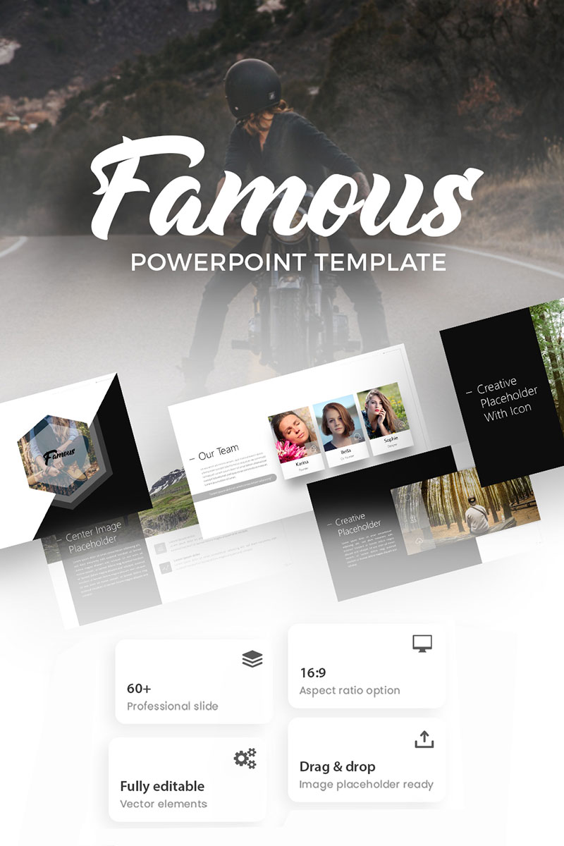 Famous - Creative PowerPoint template