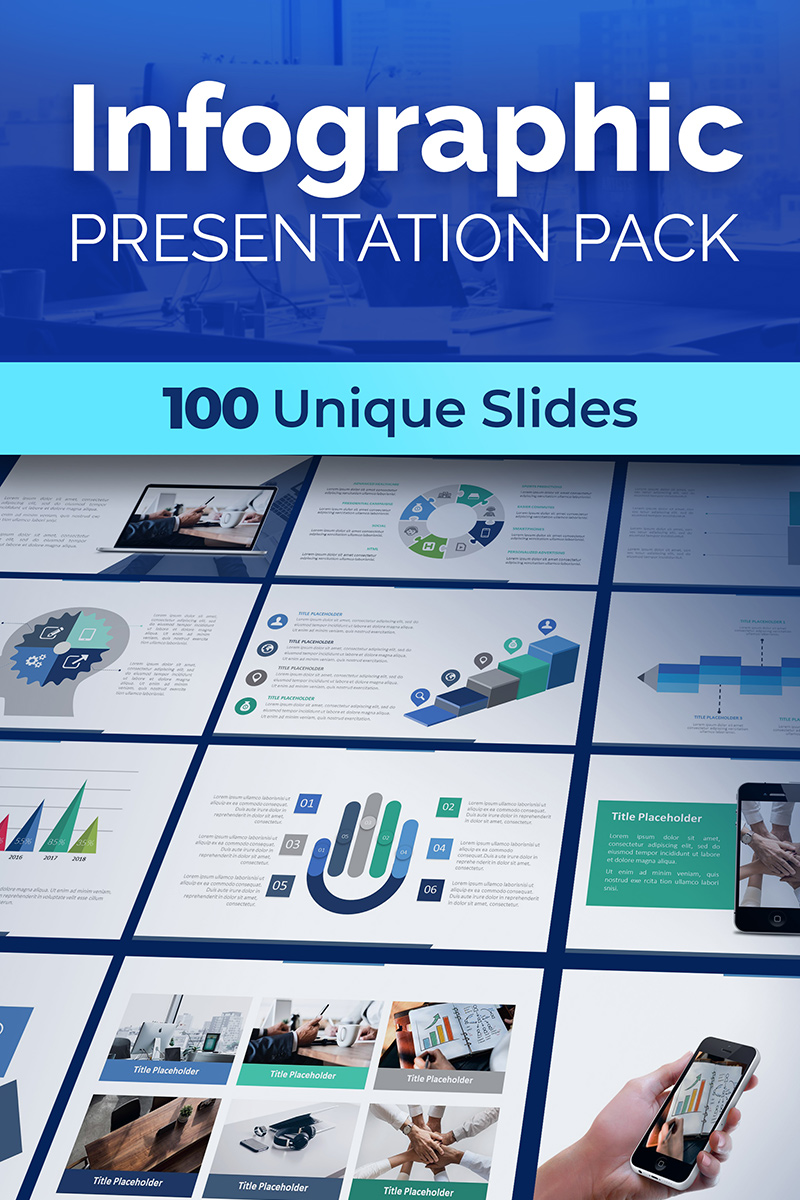 Infographic Presentation Pack PowerPoint template