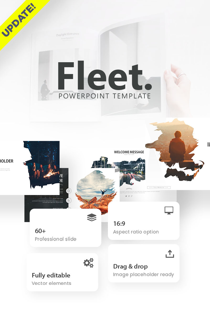 Fleet v.2- Creative Presentation PowerPoint template