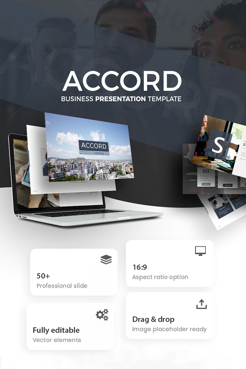 Accord - Business Presentation PowerPoint template