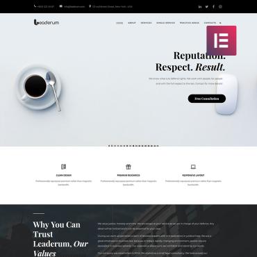 Lawyer Consulting WordPress Themes 74801