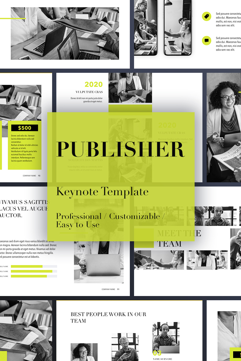 Publisher - Keynote template