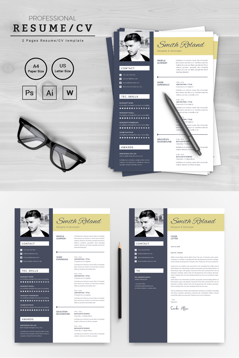 Smith Roland Resume Template