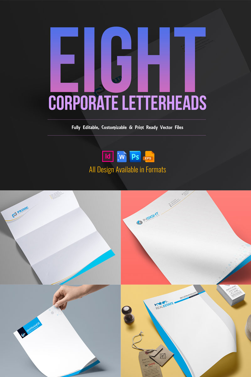 Corporate Letterhead Pack - Corporate Identity Template
