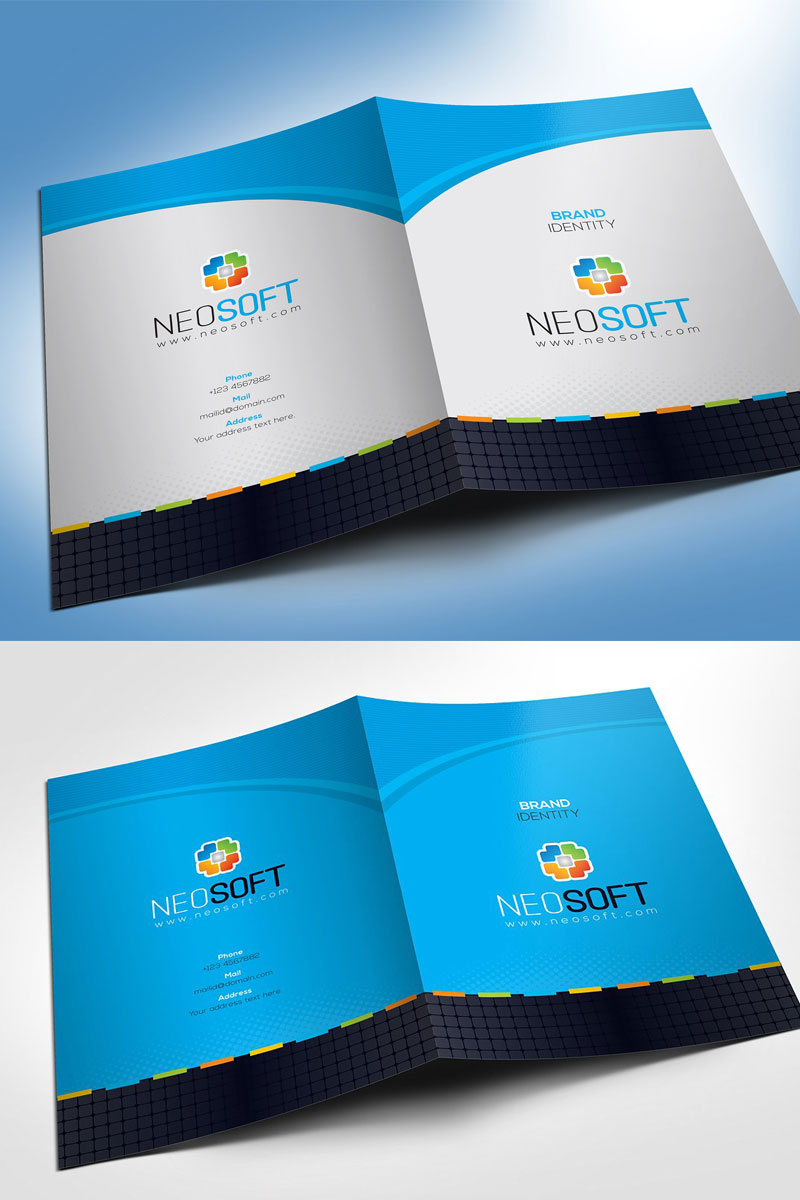 Folder with Pocket - Corporate Identity Template