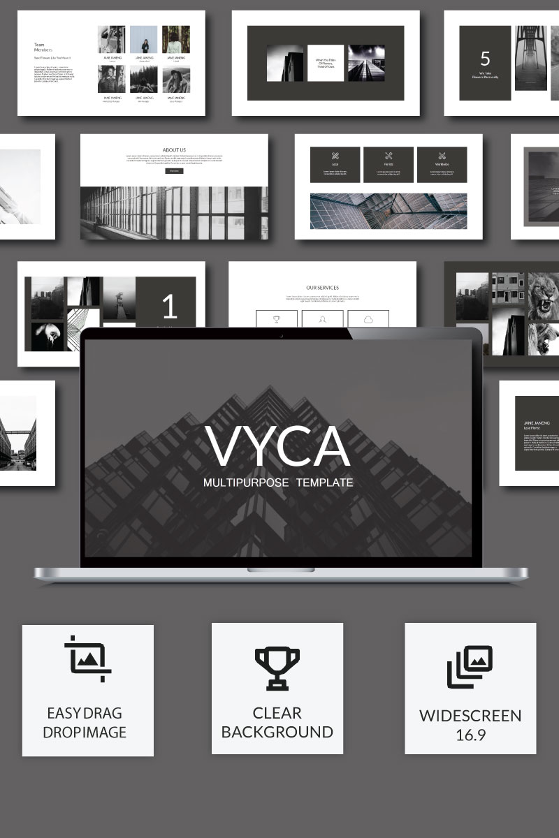 Vyca Presentation PowerPoint template