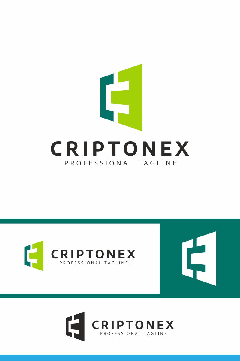 Criptonex C Letter Logo Template