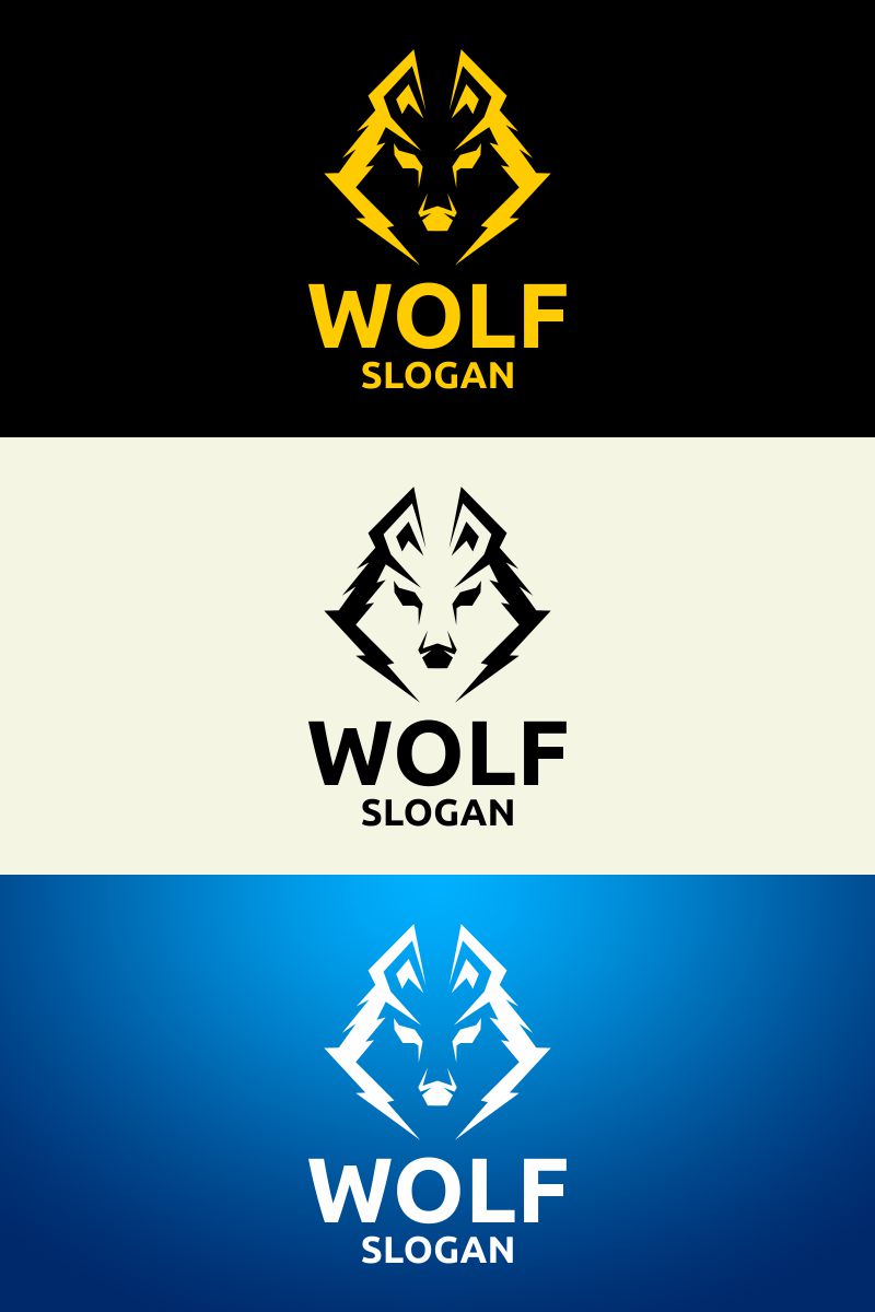 Wolf Logo Template