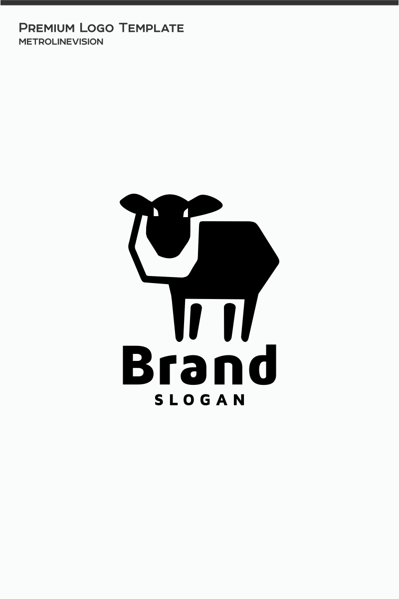 Sheep Logo Template