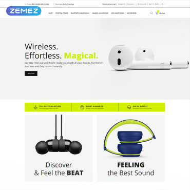 Devices Ecommerce OpenCart Templates 75162