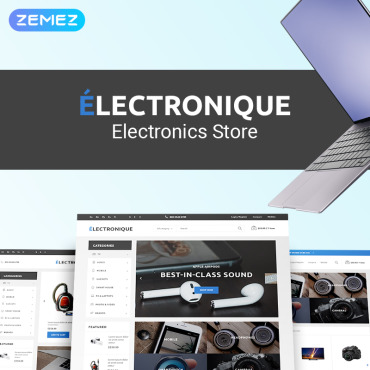 Electronics Zemez Prestashop Templates 75172