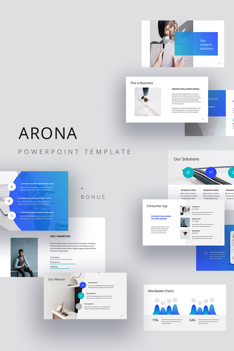 ARONA - PowerPoint template