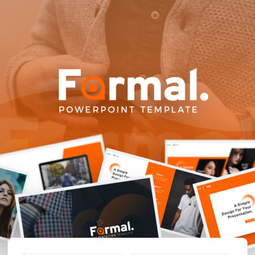 Orange Business PowerPoint Templates 75238